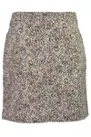 Renuar Women's Mini Skort In Nutmeg Combo In Multi
