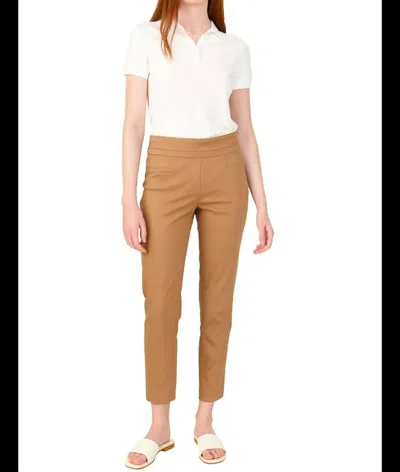 Renuar Women's Paris Ankle Pant In Tan In Brown