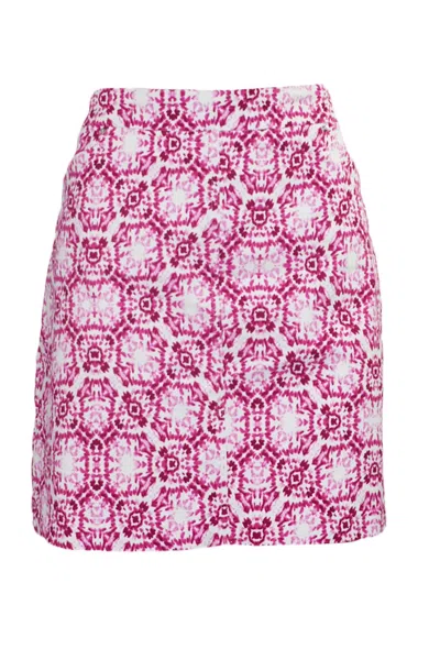 Renuar Women's Patterned Skort In Lollipop Combo 80632 In Multi