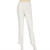 Renuar Women's Pull-on Cigarette Pants In White In White