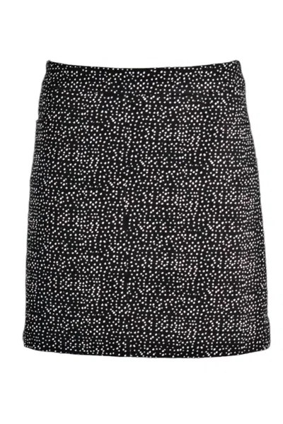 Renuar Women's Skort In Black Combo