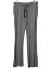 Renuar Women's Wide Leg Track Pants In Heather Grey In Gray
