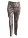 Renuar Women's Woven Tricolor Pull On Pant In Multi In Multi