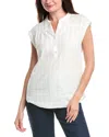 Renuar Woven Blouse In White