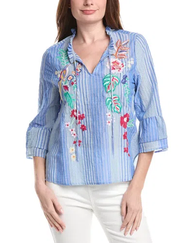 RENUAR RENUAR WOVEN BLOUSE