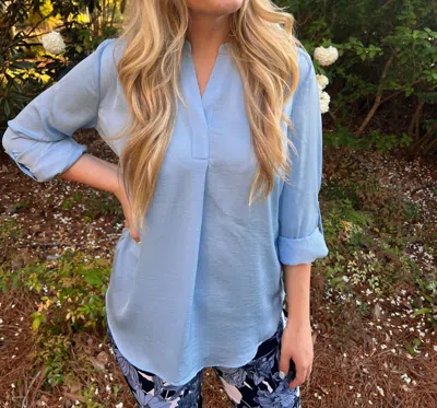 Renuar Woven Blouse In Celestine In Multi
