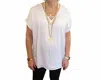Renuar Woven Blouse In White In White