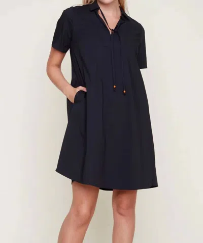 Renuar Woven Dress In Black