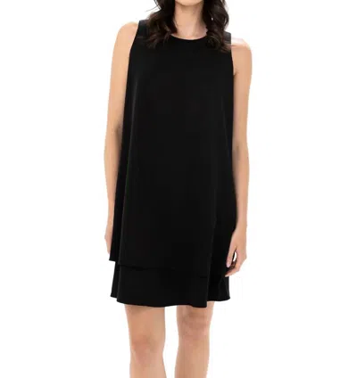 Renuar Woven Dress In Black