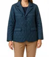 Renuar Woven Jacket In Lagoon In Blue