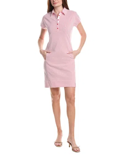 Renuar Woven Mini Dress In Pink