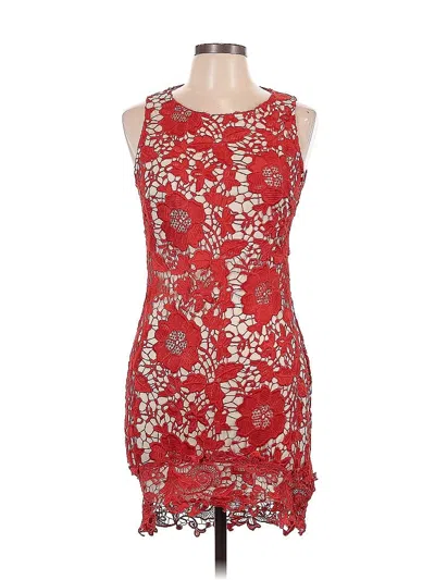 Pre-owned Renvy Cocktail Dress In Red