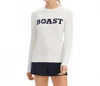 Renwick Boast X Rnwk Sweater In White In White