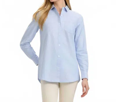 Renwick Oxford Button Down Shirt In Blue