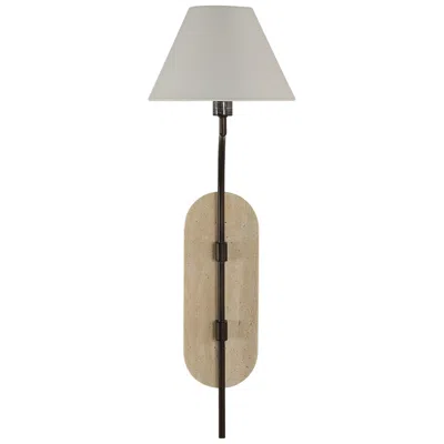 Renwil Acca 27.5" Height Wall Sconces, Dark Antique Bronze In White