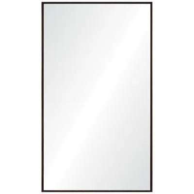 Renwil Anjalina 83" Tall Rectangle Full Length Mirror, Brown In Gray