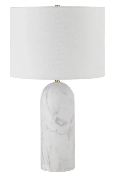 Renwil Beausoleil Marble Table Lamp In White