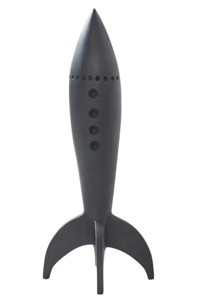 Renwil Brooks Rocket Statue In Black