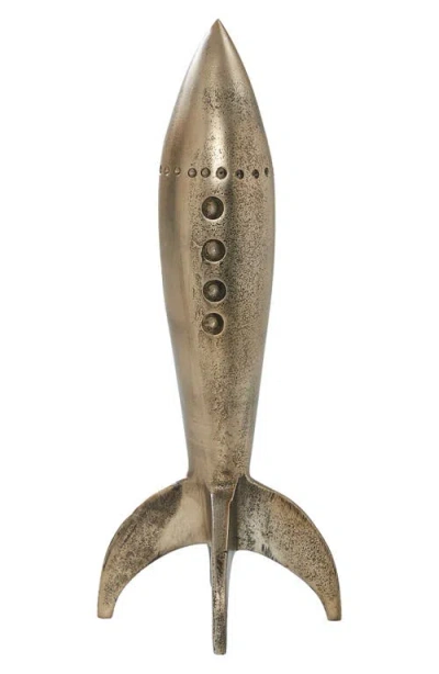 Renwil Brooks Rocket Statue In Gold