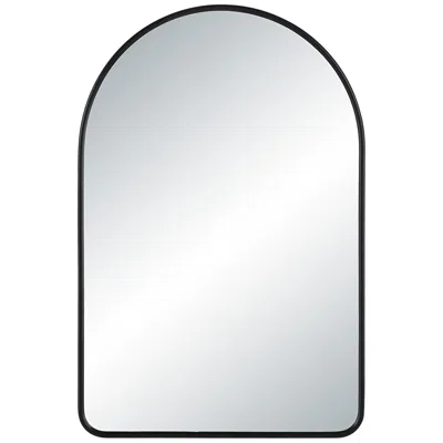 Renwil Cascais 36" H X 24" W Wall Mirror, Black