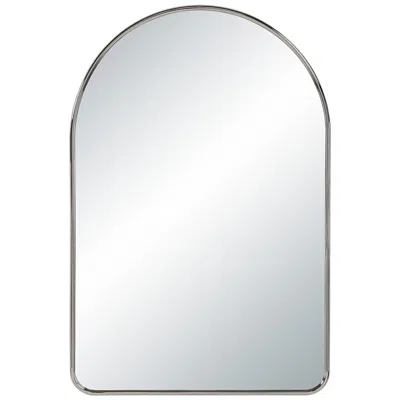 Renwil Cassis 36" H X 24" W Wall Mirror, Silver In Gray