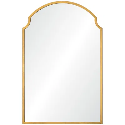 Renwil Christine 36" Tall Irregular Wall Mirror, Yellow In Gray