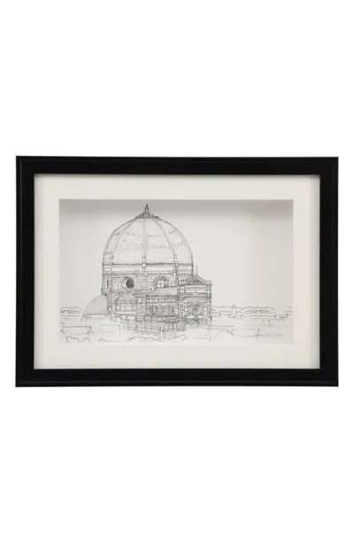 Renwil Chutney Framed Architectural Sketch Wall Art In No Color