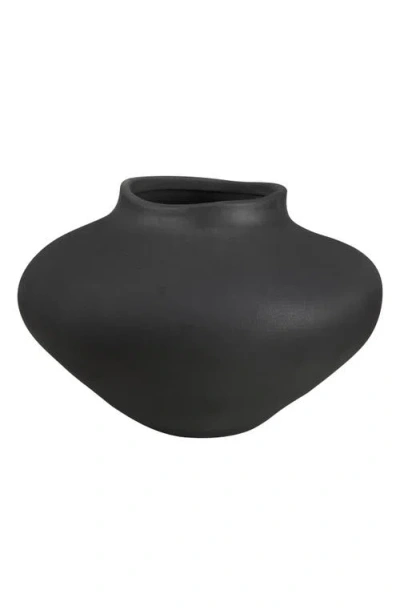 Renwil Cipher Ceramic Vase In Black