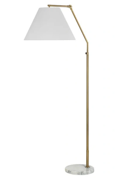 Renwil Claire Adjustable Floor Lamp In White