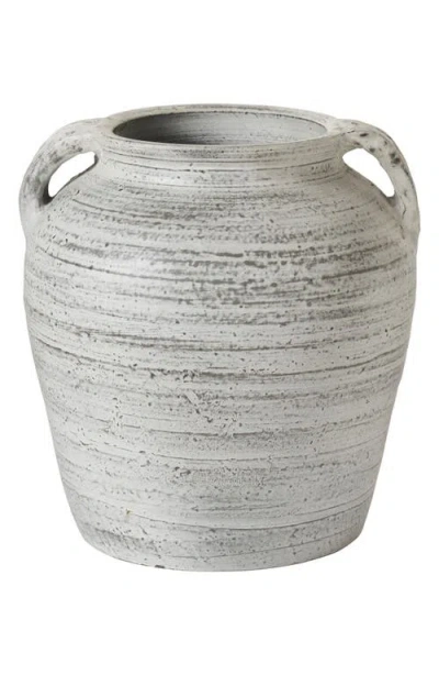 Renwil Clay Decorative Vase In White