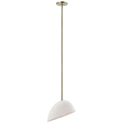 Renwil Corio Ceramic Gloss Glazed Off-white Ceiling Fixture 11.75x8.75x7&am