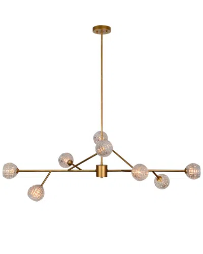 Renwil Damas Ceiling Lighting Fixture In Gold