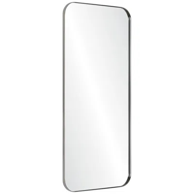 Renwil Delphinus Satin Nickel 20" X 46" Rectangular Wall Mirror