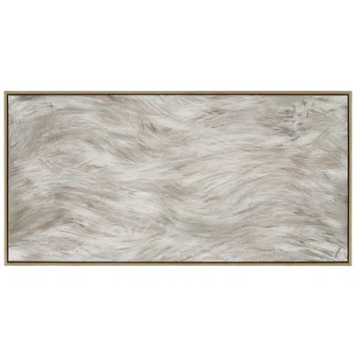Renwil Dune 30" H X 60" W Canvas Art In Gray