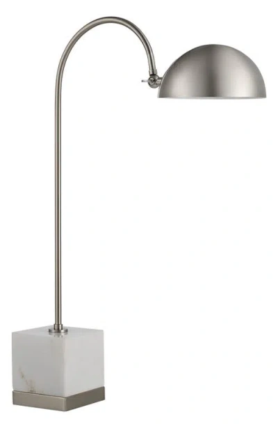 Renwil Edessa Marble Table Lamp In Gray