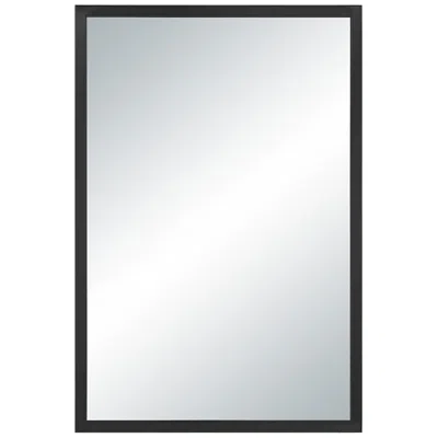 Renwil Elvas 36" H X 24" W Wall Mirror, Yellow In Black