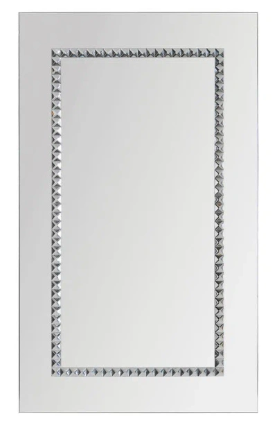 Renwil Embedded Jewels Mirror In Metallic