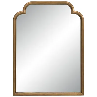 Renwil Emilien 40" H X 30" W Wall Mirror, Gold-bronze