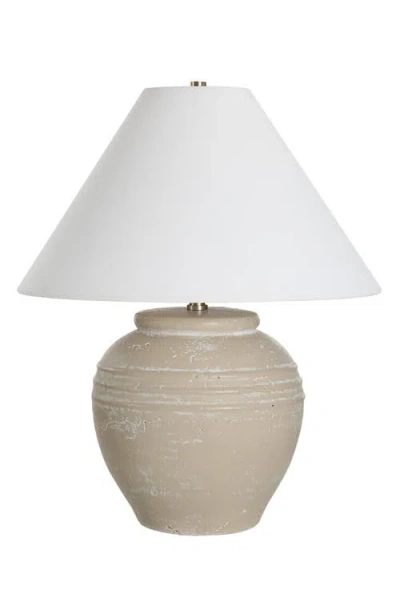 Renwil Fela Ceramic Table Lamp In Neutral