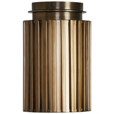 Renwil Fenice 7" 1-light Flush Mount, Dark Antique Brushed Brass