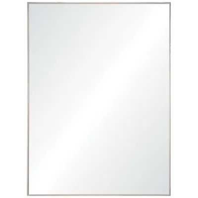 Renwil Fiorelle Polished Stainless Steel 30" X 40" Wall Mirror