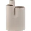 Renwil Fontain Ceramic Vase In Cream