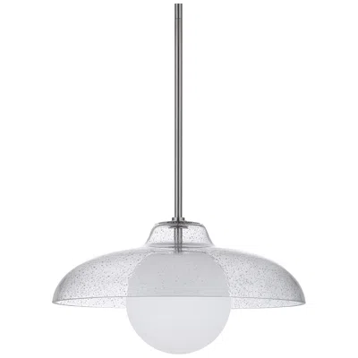 Renwil Glass (seeded) Ceiling Fixture 15x8x15"