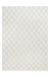 Renwil Grandi Cotton Throw Blanket In Ivory