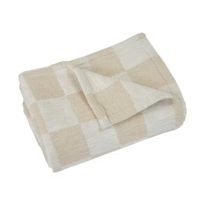 Renwil Grandi Throw Blanket In Ivory,cream