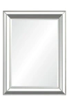 Renwil Ren-wil Hawkwell Mirror In Metallic Silver