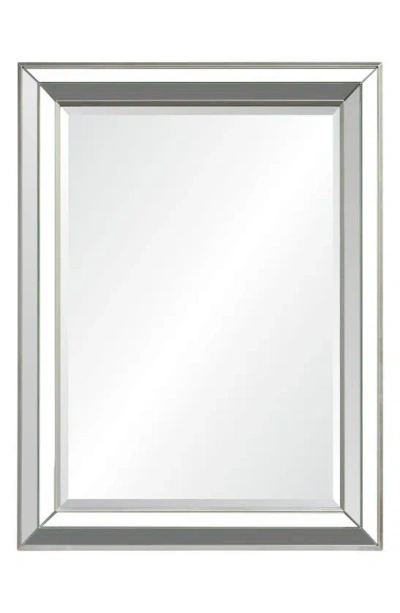 Renwil Ren-wil Hawkwell Mirror In Sliver Leaf