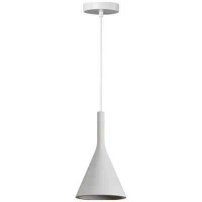 Renwil Hottah Gypsum Matte White Ceiling Fixture 6.5x11.4x121"