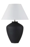 Renwil Jennie Ceramic Table Lamp In Black