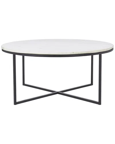 Renwil Livia Coffee Table In White